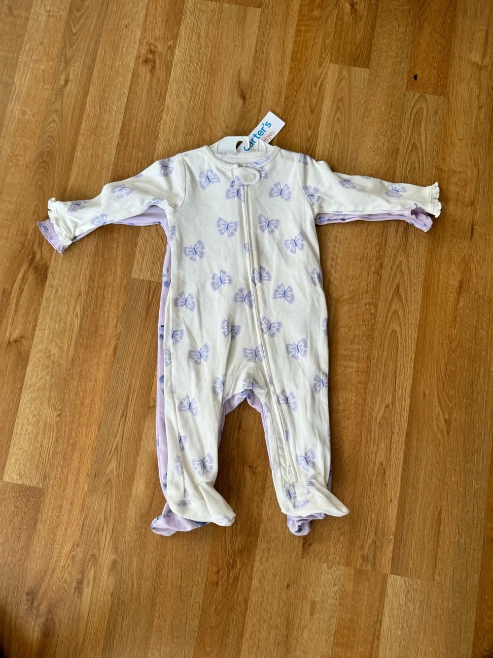 Carters zip front